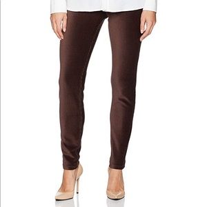 HUE Espresso Corduroy Leggings